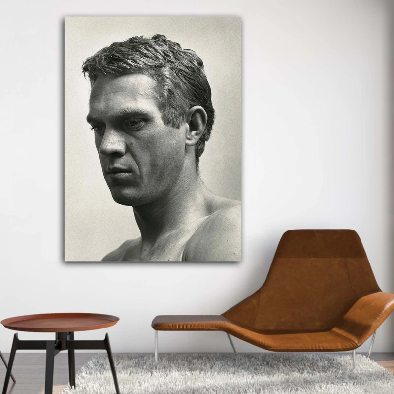 تابلو شاسی طرح Steve McQueen مدل Artist 0296