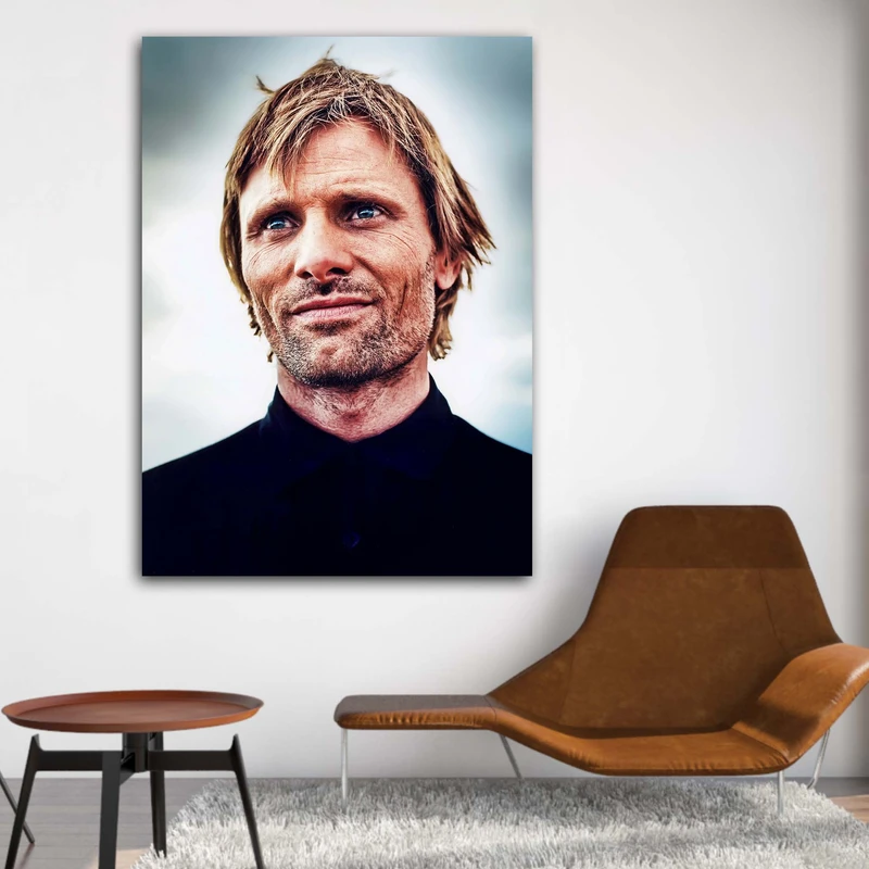 تابلو شاسی طرح Viggo Mortensen مدل Artist 0301