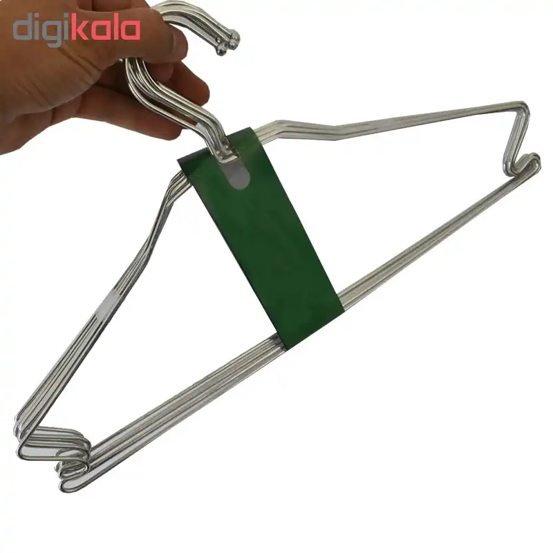 چوب لباسی کد S12 بسته 6 عددی