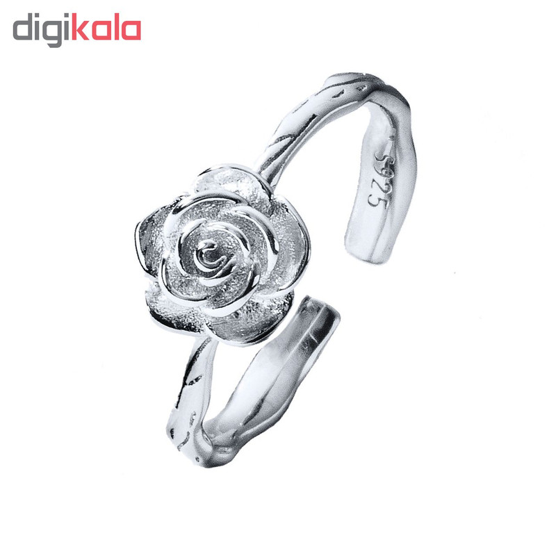 انگشتر نقره زنانه اقلیمه کد AN71