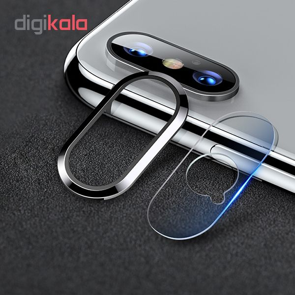 محافظ لنز دوربين توتو مدل GA200 مناسب براي گوشي موبايل اپل iPhone X/XS/XS Max