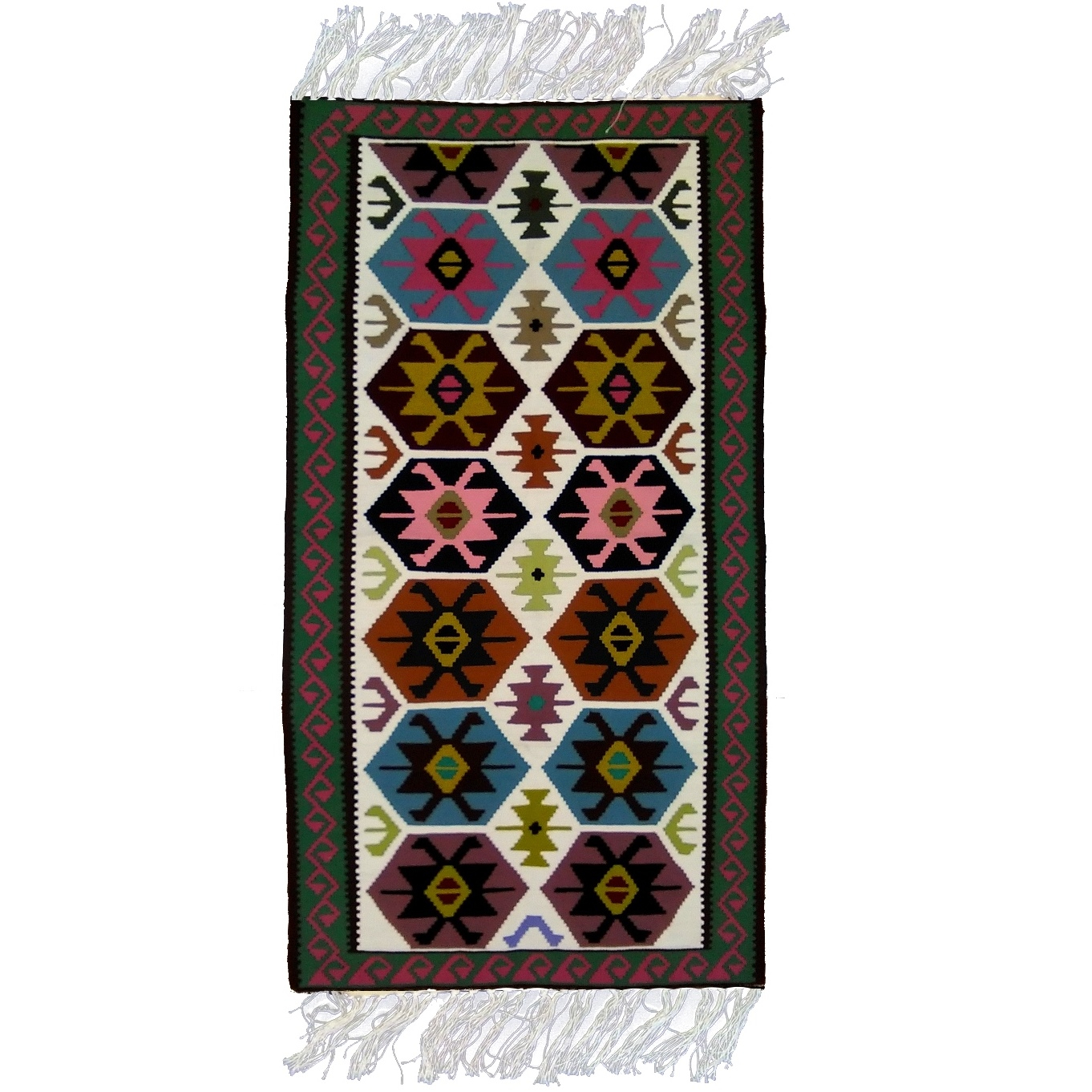 گلیم دستبافت زرین دکورات کد 001