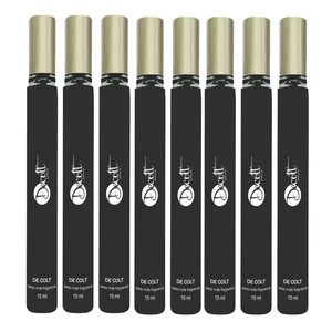 عطر جیبی مردانه دکلت کد 118 حجم 15 میلی لیتر بسته 8 عددی
