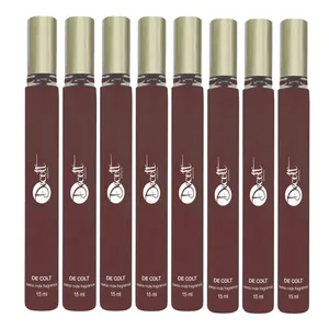 عطر جیبی مردانه دکلت کد 116 حجم 15 میلی لیتر بسته 8 عددی