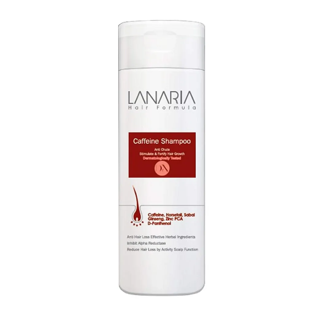 شامپو مو لاناریا مدل Stimulate And Fortify hair Growth حجم 200 میلی لیتر