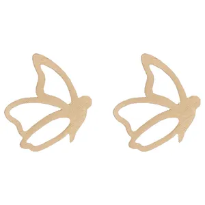 گوشواره طلا 18 عیار زنانه مدیاگلد مدل MGR-D0316