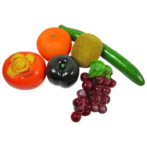 میوه تزئینی مدل real fruit کد 2000 مجموعه 6 عددی