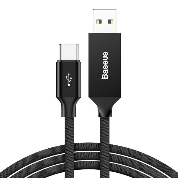 کابل تبدیل USB به USB-C باسئوس مدل CATYW-B01 طول 5 متر کابل تبدیل USB به USB-C باسئوس مدل CATYW-B01 طول 5 متر