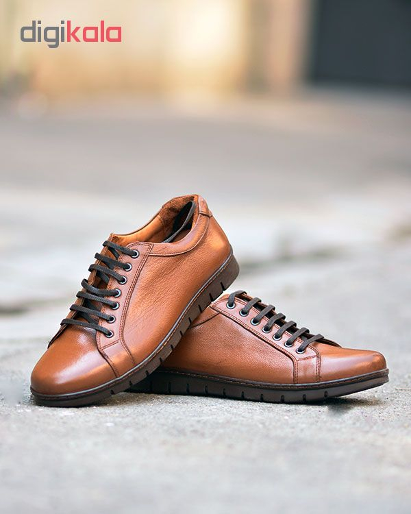 کفش چرم مردانه مهاجر مدل M26a
