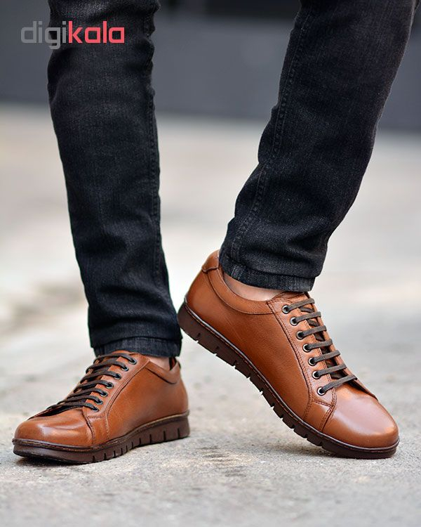 کفش چرم مردانه مهاجر مدل M26a