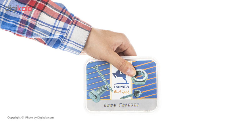 پیچ ایمپالا کد 10-2.5 بسته 144 عددی