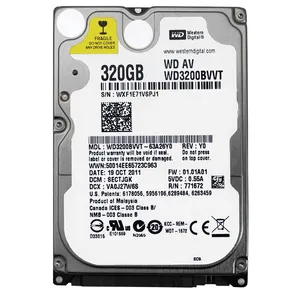 هارددیسک اینترنال وسترن دیجیتال مدل WD3200BVVT-63a26y0 ظرفیت 320 گیگابایت