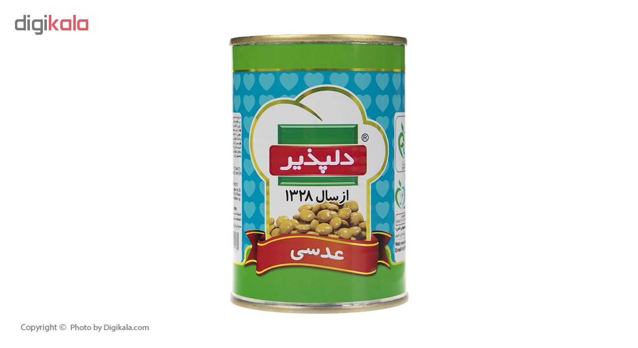 کنسرو عدسی دلپذیر - 420 گرم main 1 1