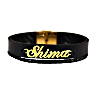 دستبند نقره زنانه طرح اسم شیما