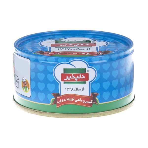 کنسرو ماهی تن دلپذیر مقدار 180 گرم کنسرو ماهی تن دلپذیر مقدار 180 گرم