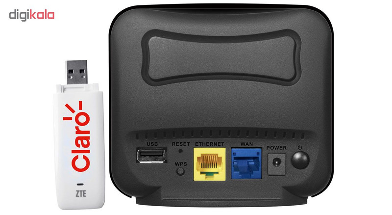 مودم 3G زد تی ای مدل MF626 به همراه روتر وایرلس دی لینک