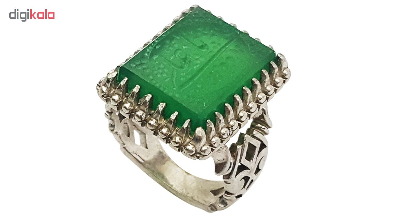 انگشتر نقره مردانه گالری احد کد 10206