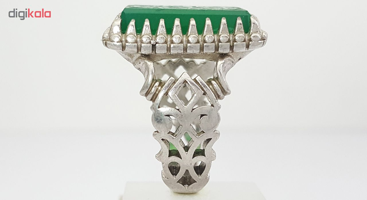 انگشتر نقره مردانه گالری احد کد 10206