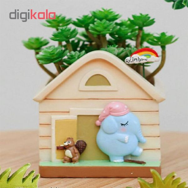 گلدان طرح کلبه کد ck026