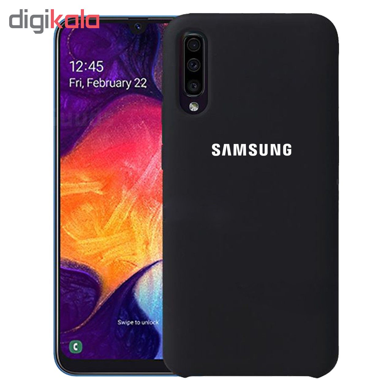 کاور سیلیکونی مدل Silky soft-touch مناسب برای گوشی موبایل سامسونگ Galaxy A50