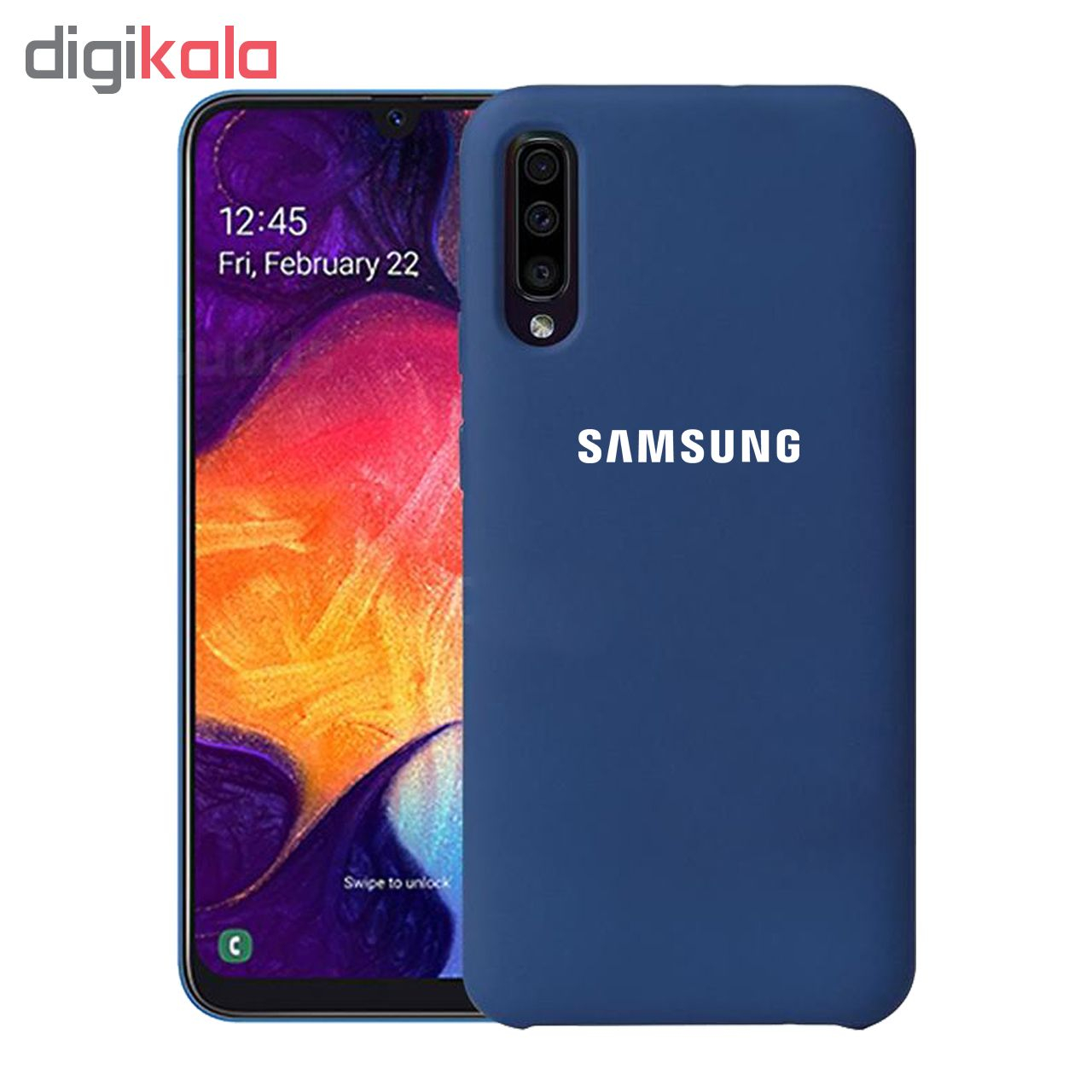 کاور سیلیکونی مدل Silky soft-touch مناسب برای گوشی موبایل سامسونگ Galaxy A50