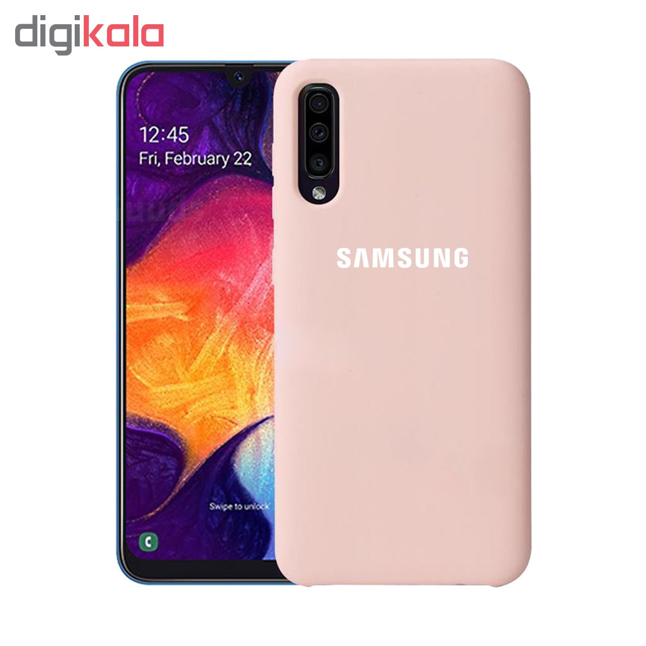 کاور سیلیکونی مدل Silky soft-touch مناسب برای گوشی موبایل سامسونگ Galaxy A50