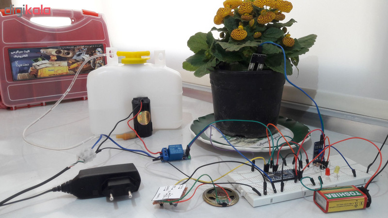 کیت آموزش الکترونیک گلخانه هوشمند سخنگو مهندسیکا مدل STK00777