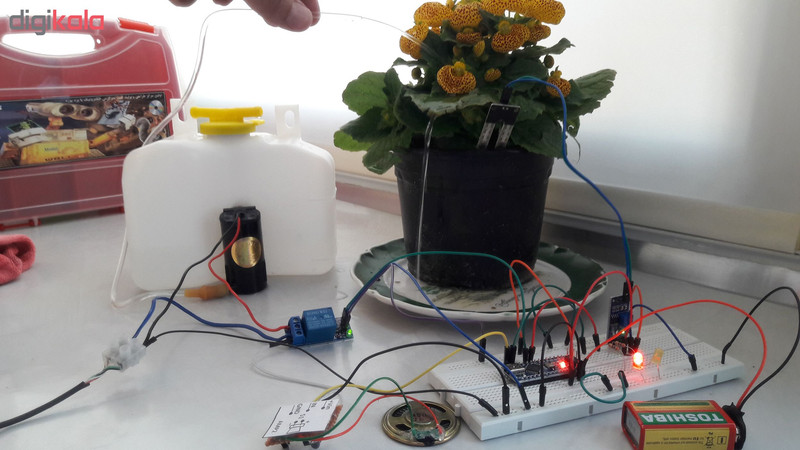 کیت آموزش الکترونیک گلخانه هوشمند سخنگو مهندسیکا مدل STK00777