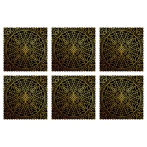 C1-42145 glass Coaster pack of 6