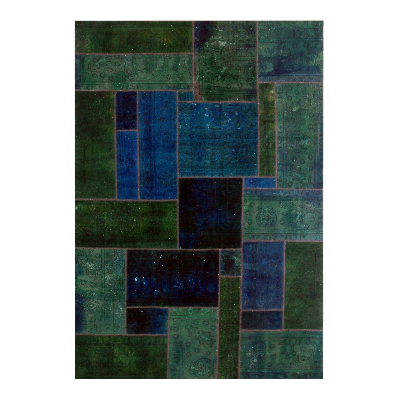 کلاژ فرش دستبافت شش متری کد 513801