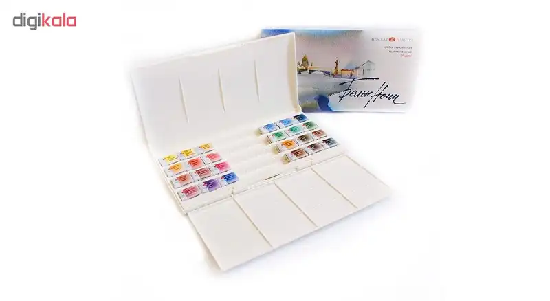 آبرنگ 24 رنگ سن پترزبورگ مدل آرتیست وایت نایت کد 1942090