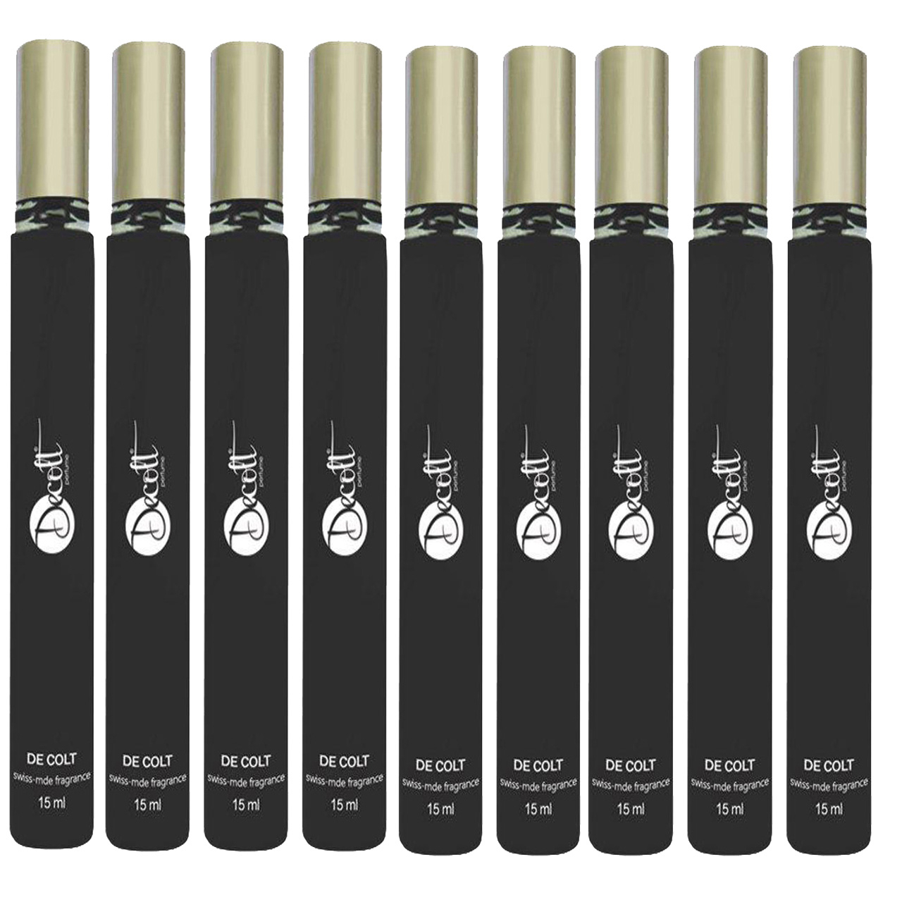 عطر جیبی مردانه دکلت کد 119 حجم 15 میلی لیتر بسته 9 عددی