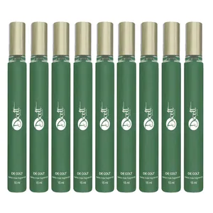 عطر جیبی مردانه دکلت کد 123 حجم 15 میلی لیتر بسته 9 عددی