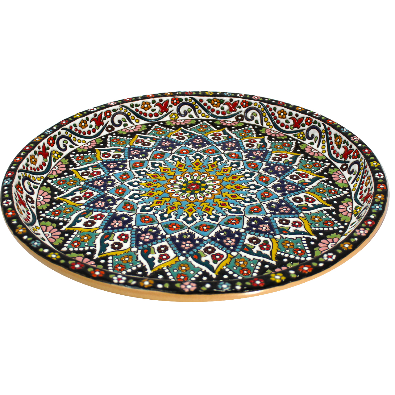 سینی میناکاری دست نگار کد 01-32