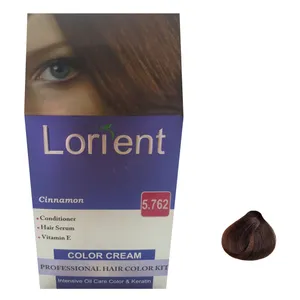 کیت رنگ مو لورینت شماره 5.762 حجم 100 میلی لیتر رنگ دارچینی