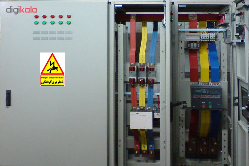 برچسب چاپ پارسیان طرح خطر برق گرفتگی کد 152003 بسته 2 عددی