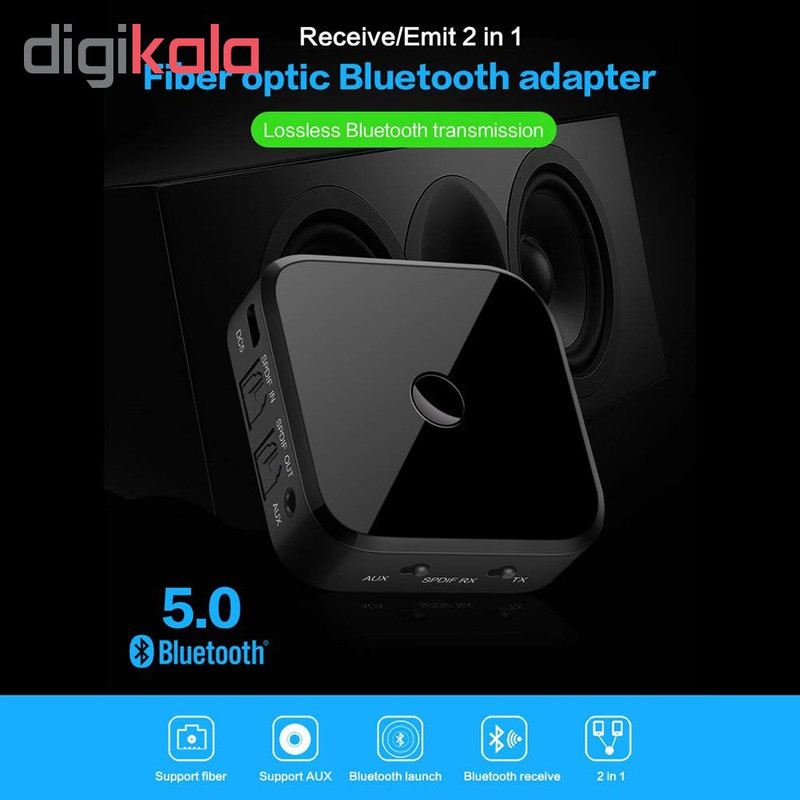 گیرنده و فرستنده بلوتوث صدا مدل TX16 گیرنده و فرستنده بلوتوث صدا مدل TX16