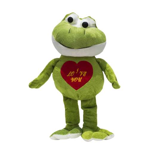 عروسک طرح قورباغه کد GHO.01 ارتفاع 55 سانتی متر