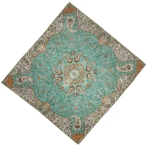 رومیزی ترمه طرح سالار مدل SABZABI1/1CH