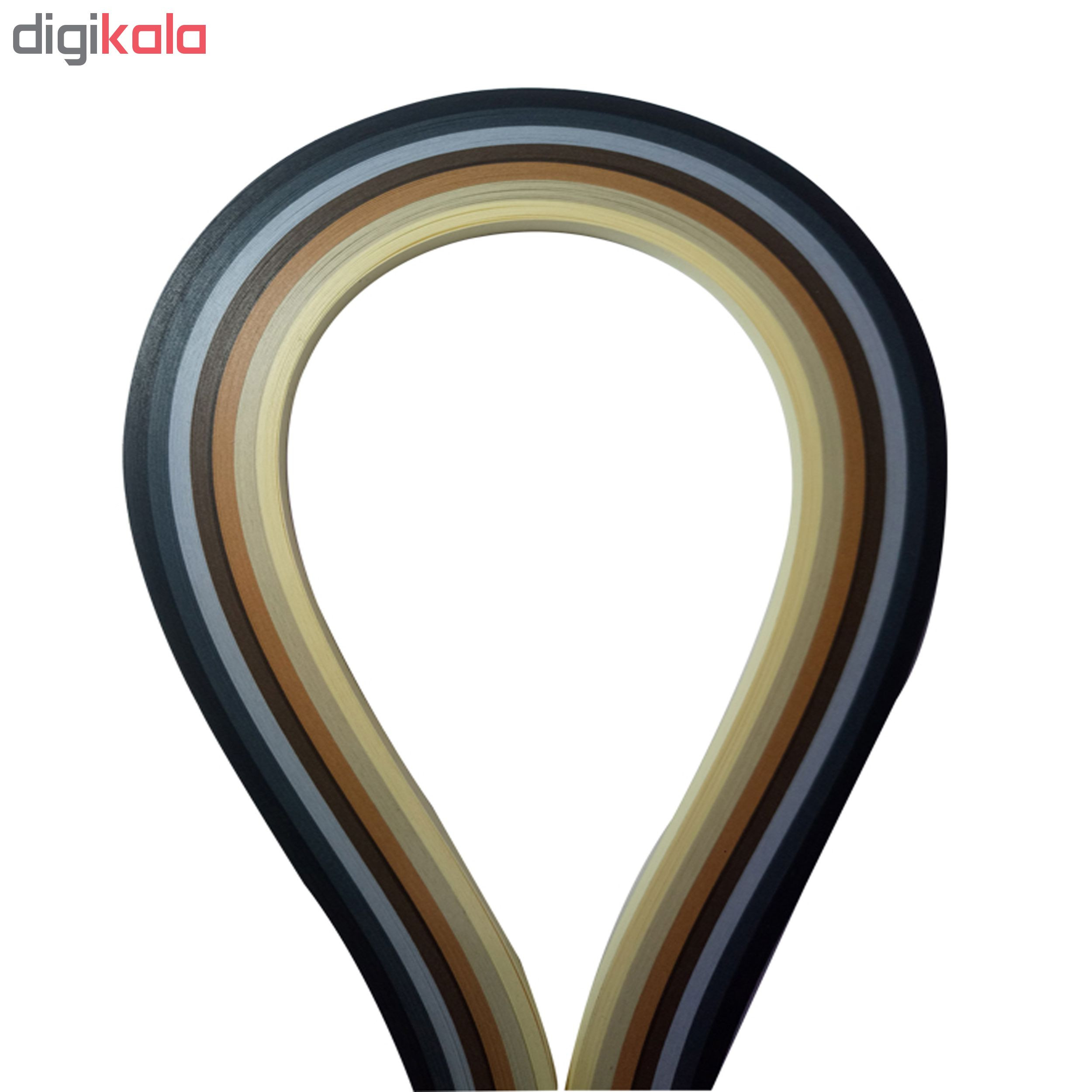 ملیله کاغذی فرتاپیچ مدل مقوایی کد 002 بسته 70 عددی