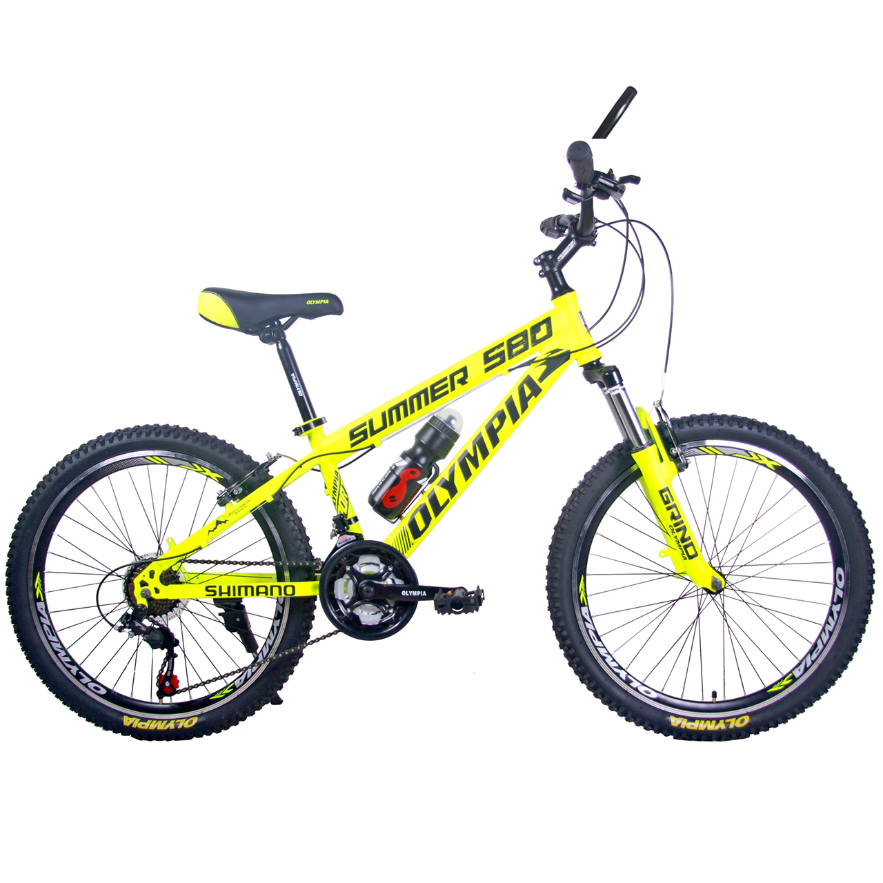 دوچرخه کوهستان المپیا مدل Summet-S80 کد 2463 سایز 24