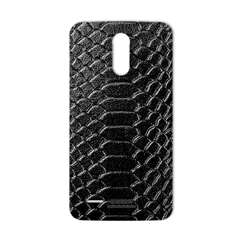 برچسب پوششی ماهوت مدل Snake-Leather مناسب برای گوشی موبایل ال جی Stylus 3