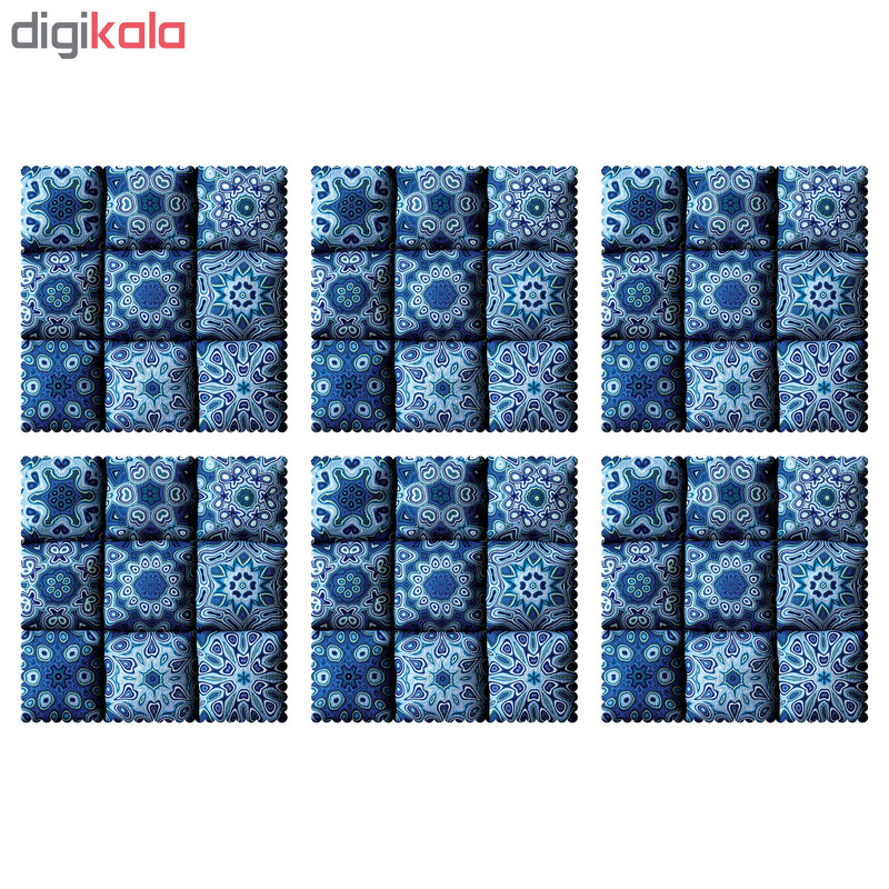 زیر لیوانی مدل C1-42407 بسته 6 عددی