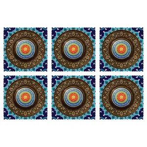 C1-42414 glass Coaster pack of 6