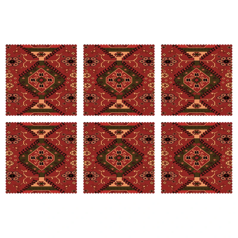 زیر لیوانی مدل C1-42455 بسته 6 عددی