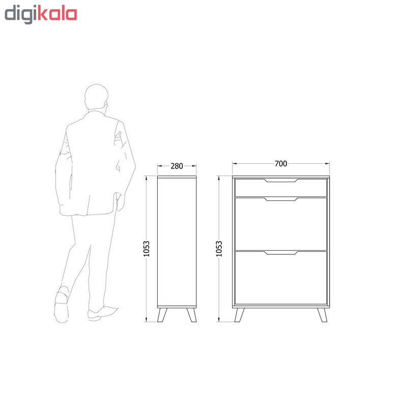 جاکفشی مدل SJ-2DK70-SG01
