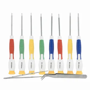 مجموعه 8 عددی پیچ گوشتی باکو مدل BK-8800 به همراه دو عدد پنس