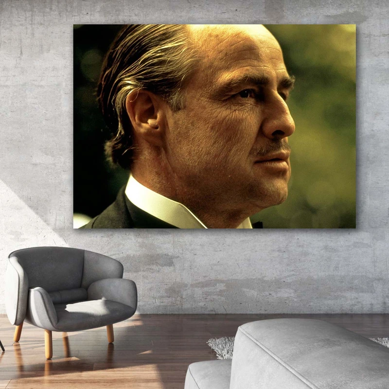 تابلو شاسی طرح مارلون براندو مدل Artist 0333