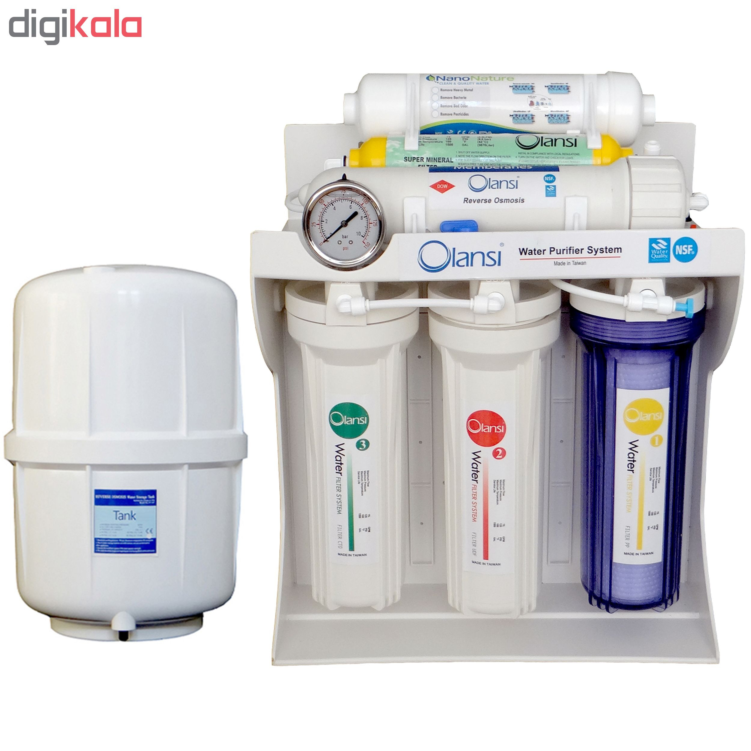 دستگاه تصفیه کننده آب اولانسی مدل RO-NATURE1120