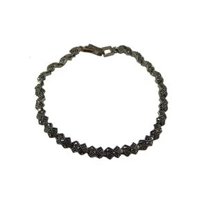 دستبند نقره زنانه کد 50003